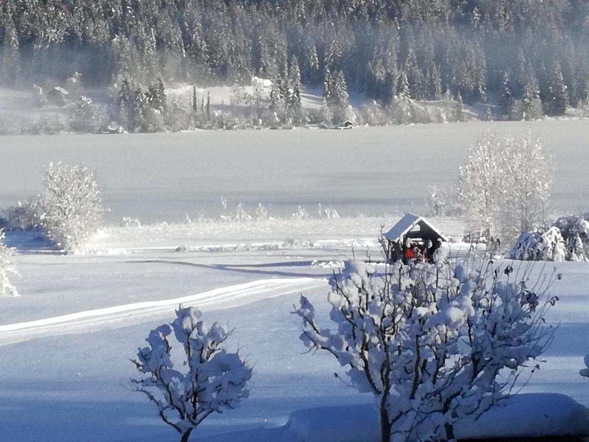 Pension Mitterer Weissensee Eksteriør billede