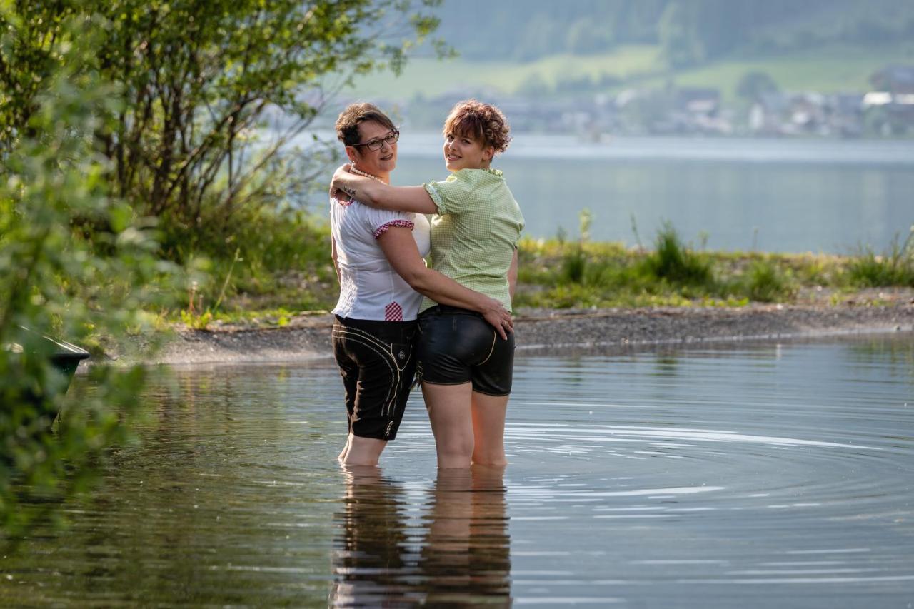 Pension Mitterer Weissensee Eksteriør billede